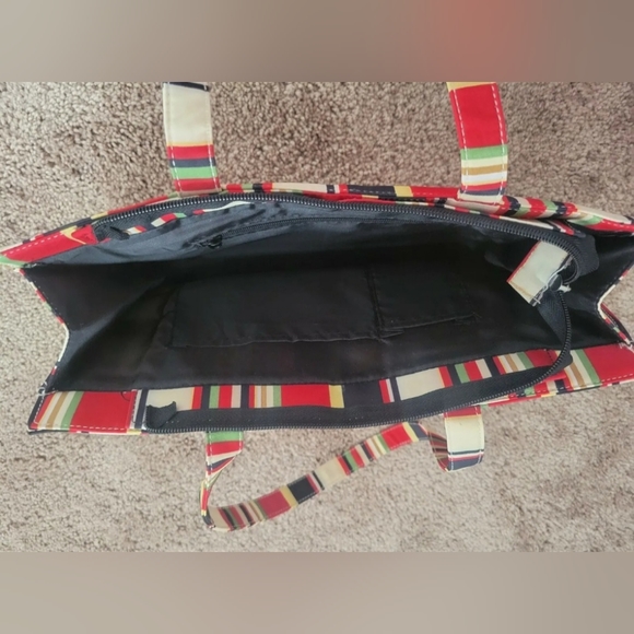 Striped Woman Handbag - Picture 2 of 3